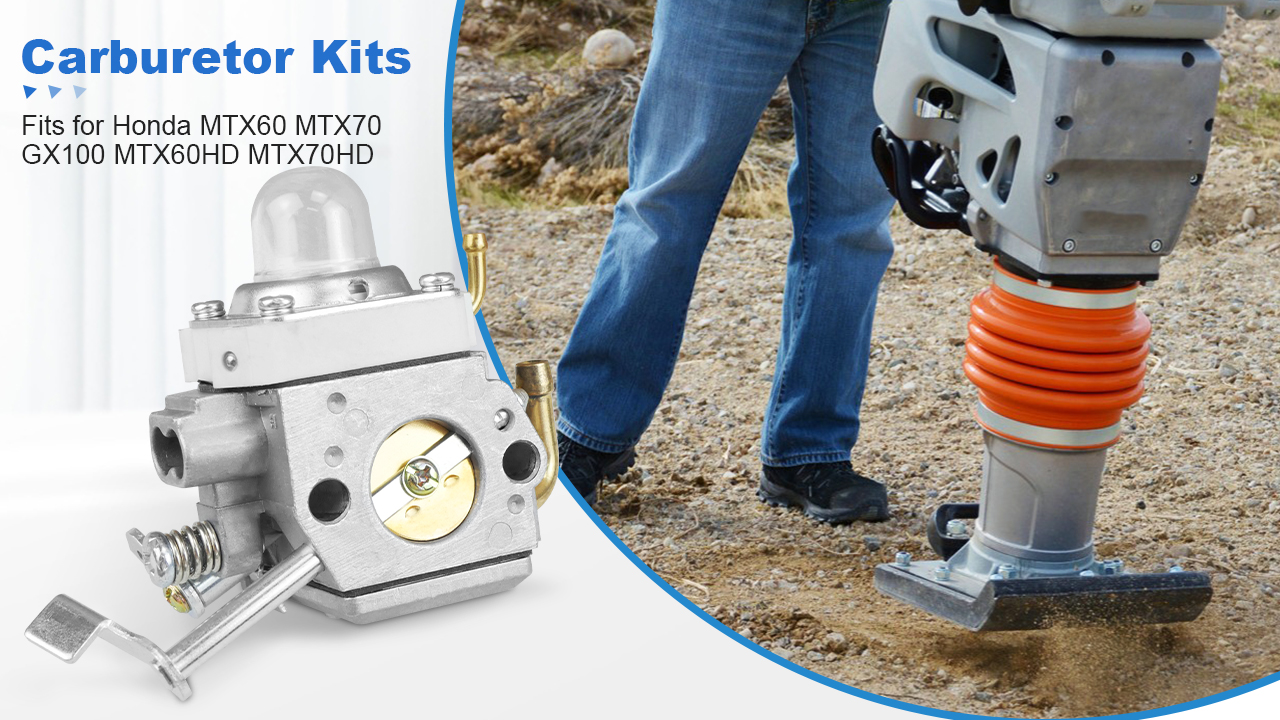Amazon.com: Carburetor Carb Kit Fits for Honda MTX60 MTX70 GX100