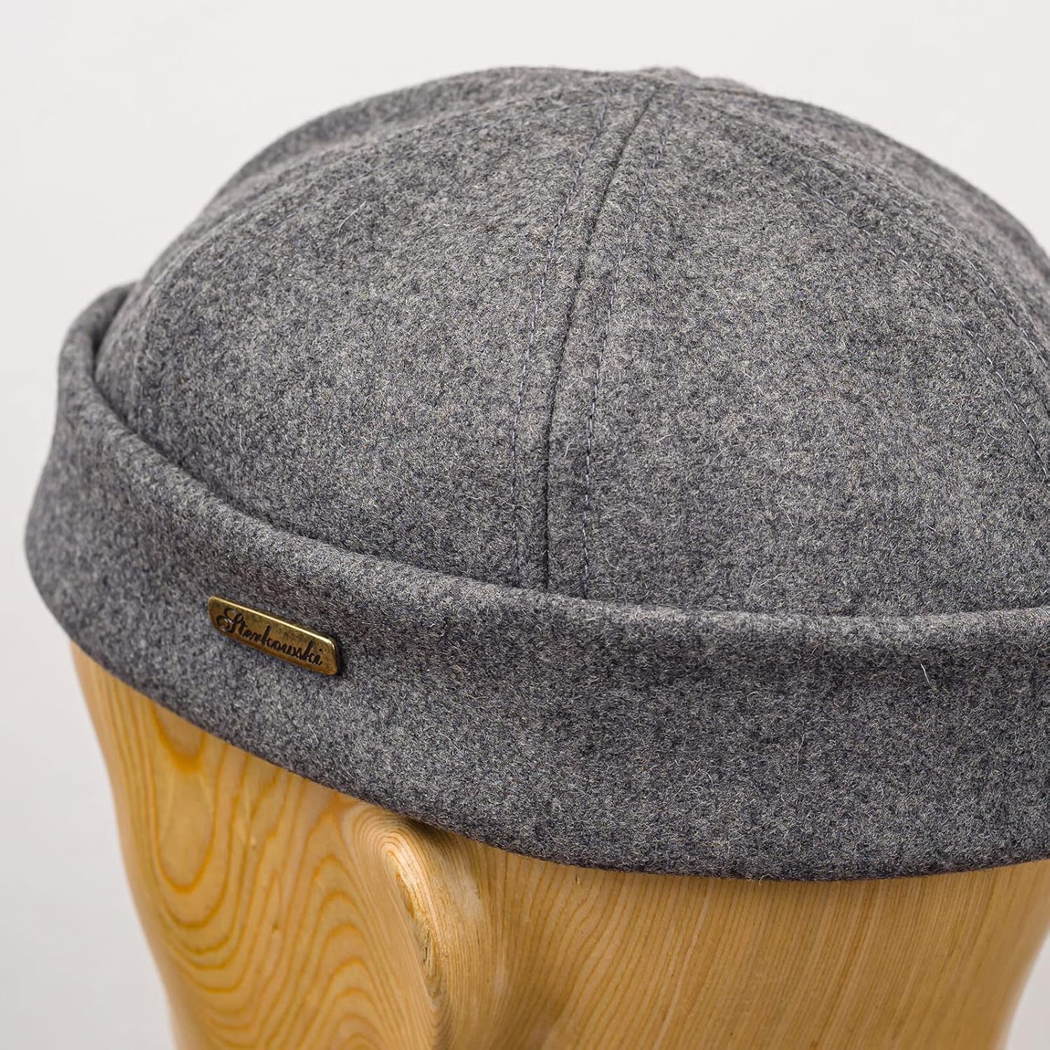 Sterkowski Docker | 100% Wool Beanie for Men and Women | Warm Handmade Dock Worker Hat - Image 5
