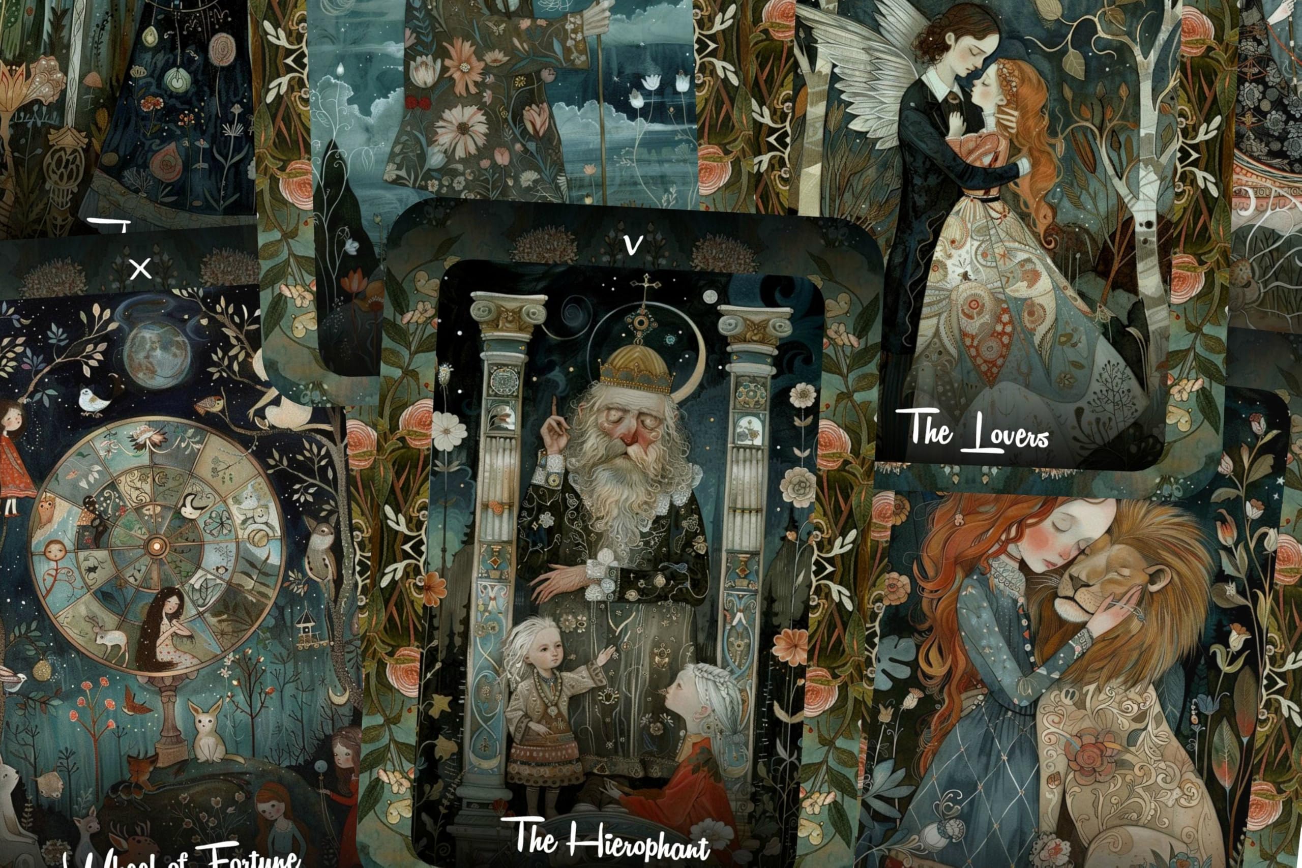 Harmonious Fantasies Tarot - 78 cartes