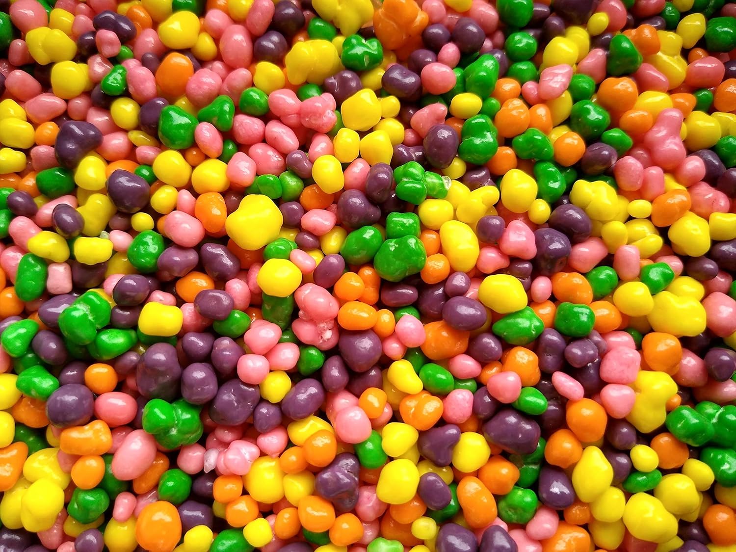 Nerds! - 2 lb of Delicious Fresh Bulk Crunchy Nerds Candy in 5 Flavors: Strawberry Grape Sour Apple Orange Lemon