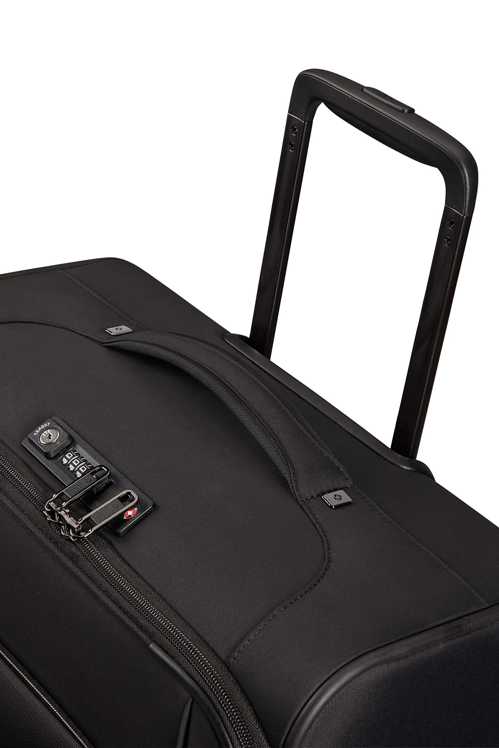 Samsonite Airea Spinner L erweiterbar Koffer 78 cm 111.5/120 L Schwarz