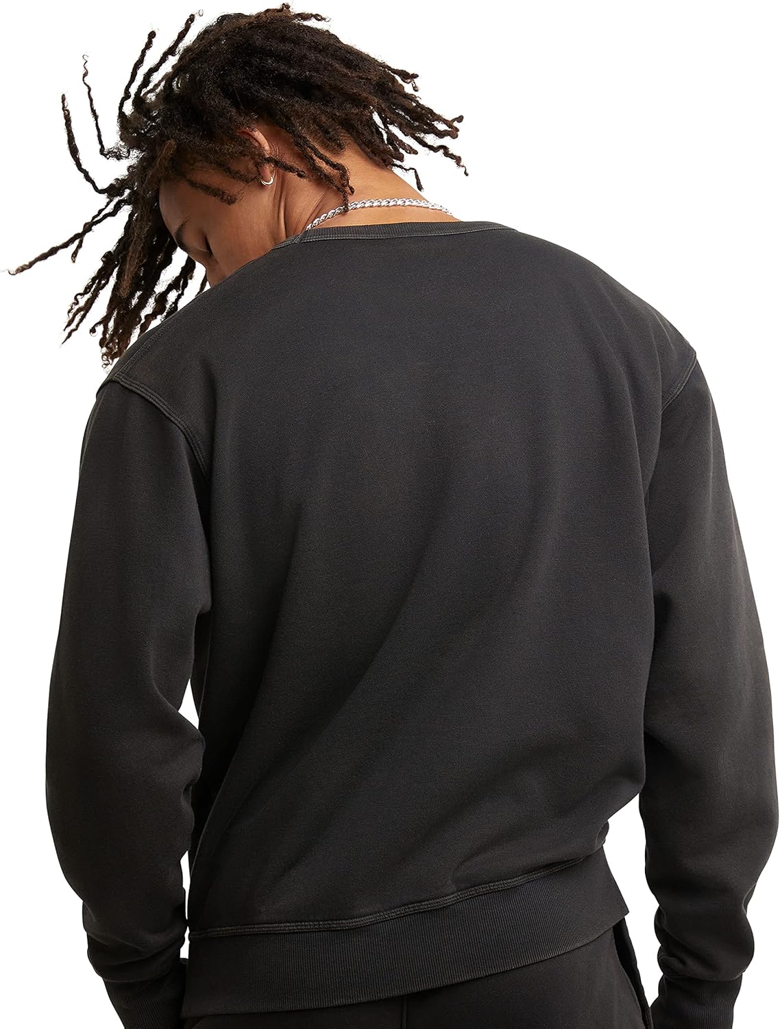 Champion Men's Midweight Crew Sweatshirt, Fleece Crewneck Sweatshirt for Men, Our Best Comfortable Sweatshirts for Men - Image 2