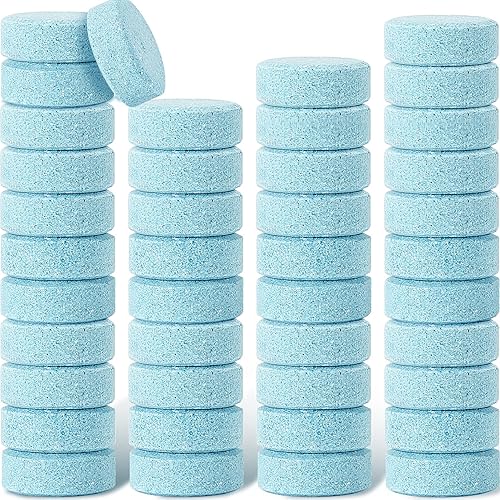 Blulu 60 pastillas líquidas para limpiaparabrisas, líquido para limpiaparabrisas, concentrado para lavado de automóviles, 1 paquete hace 63.4