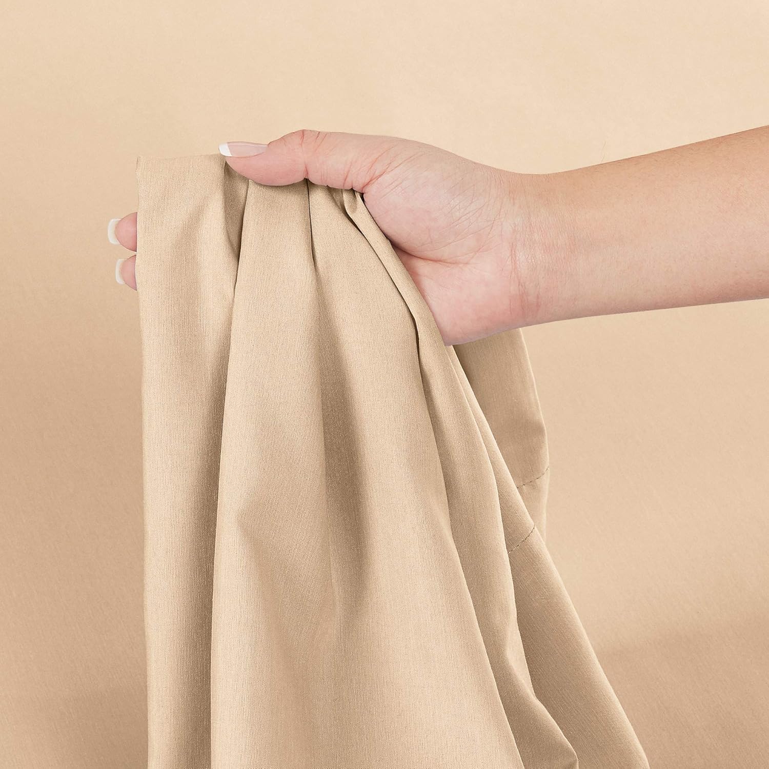 Fitted Sheet Twin XXL White - 800 Thread Count 100% Cotton - 12" Deep Pockets, Long - Staple Combed Pure Natural Cotton Sheet Sateen Weave - 1 Fitted Sheet Only (Twin XXL, White)