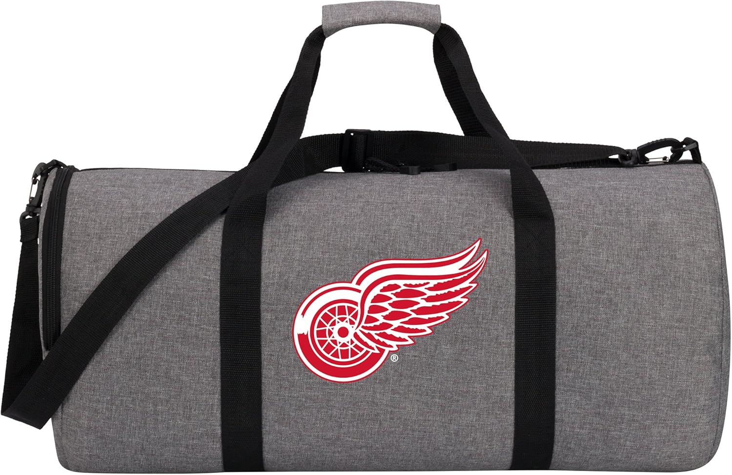 Northwest The Company Officially Licensed NHL Chicago Blackhawks Wingman Duffel Bag, 18", Gray