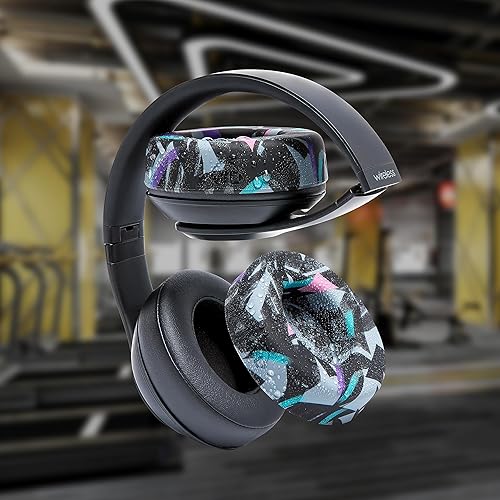 Miniatura 4 de WC SweatZ Studio - Fundas patentadas para almohadillas para Beats Studio 3 (A1914) y Beats Studio 2 (B0500B0501), fabricadas por Wicked Cojines,