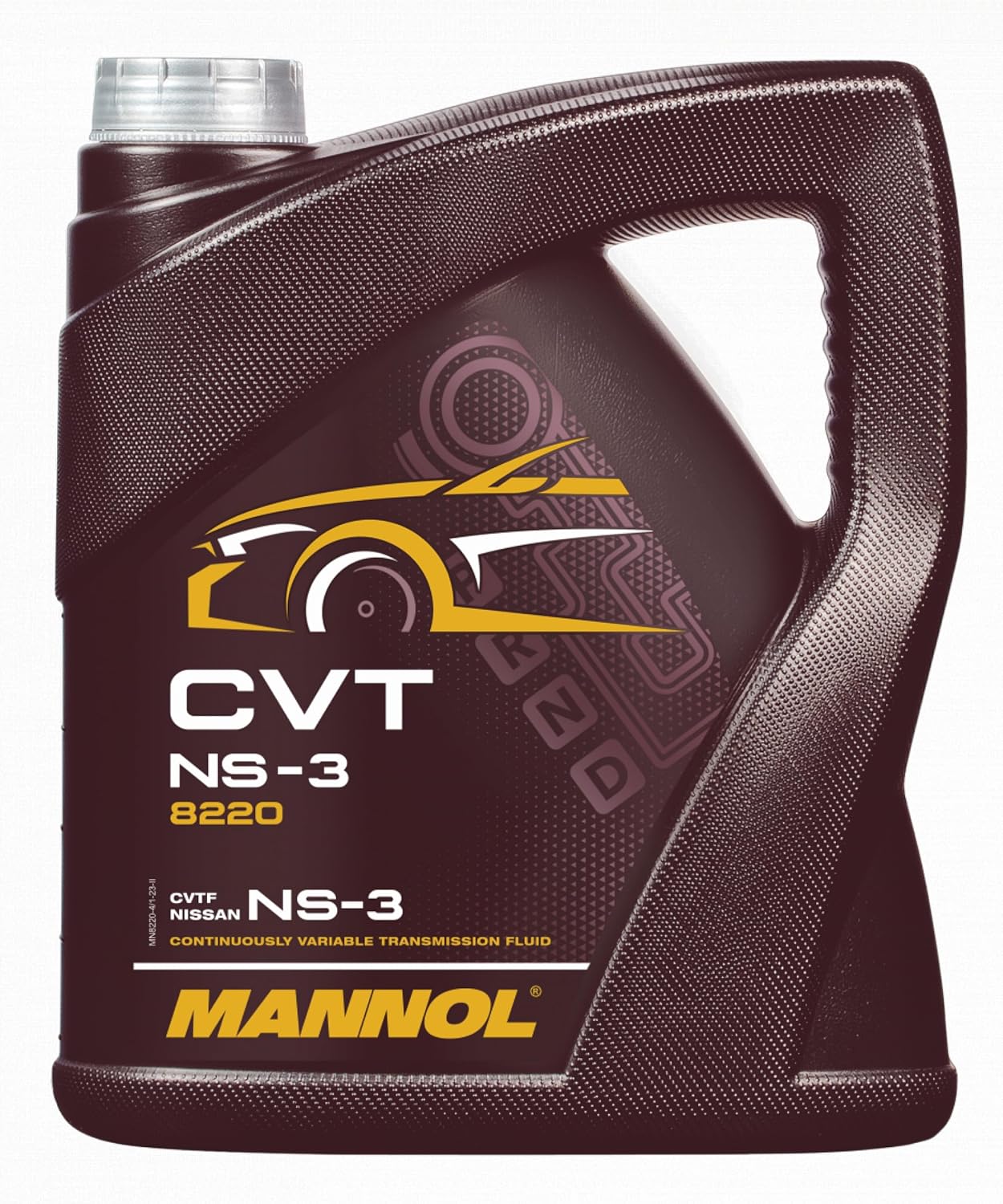 Mannol NS-3 Synthetic CVT Transmission Fluid, 4L Bottle, Ensures Smooth Gear Shifts, Reduces Wear and Tear, Provides Cold Weather Protection