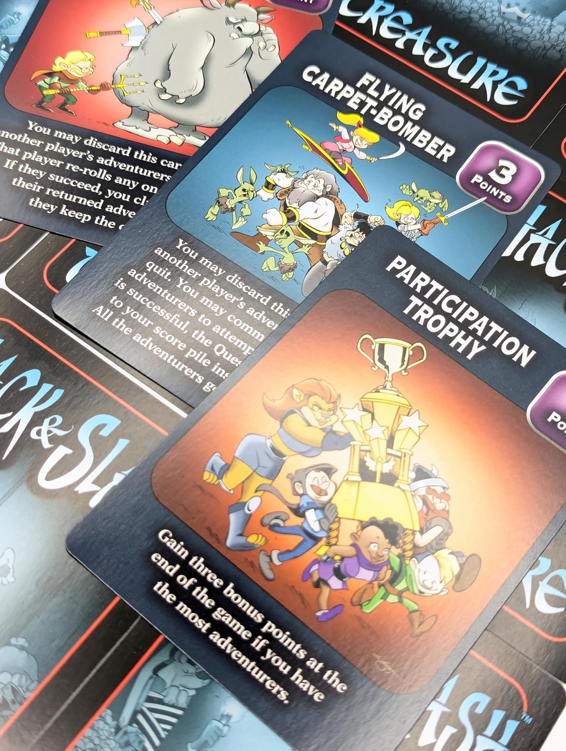 Steve Jackson Games Hack & Slash Deluxe - Strategy Board Game - for 1 to 6 Players and Ages 14+
