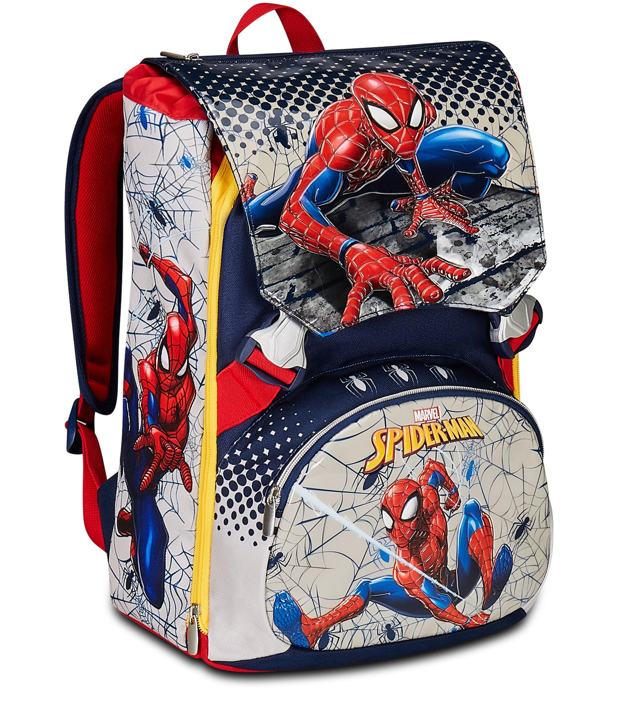 Zaino Stitch Scuola Elementare Seven Marvel Spider-Man Zaino