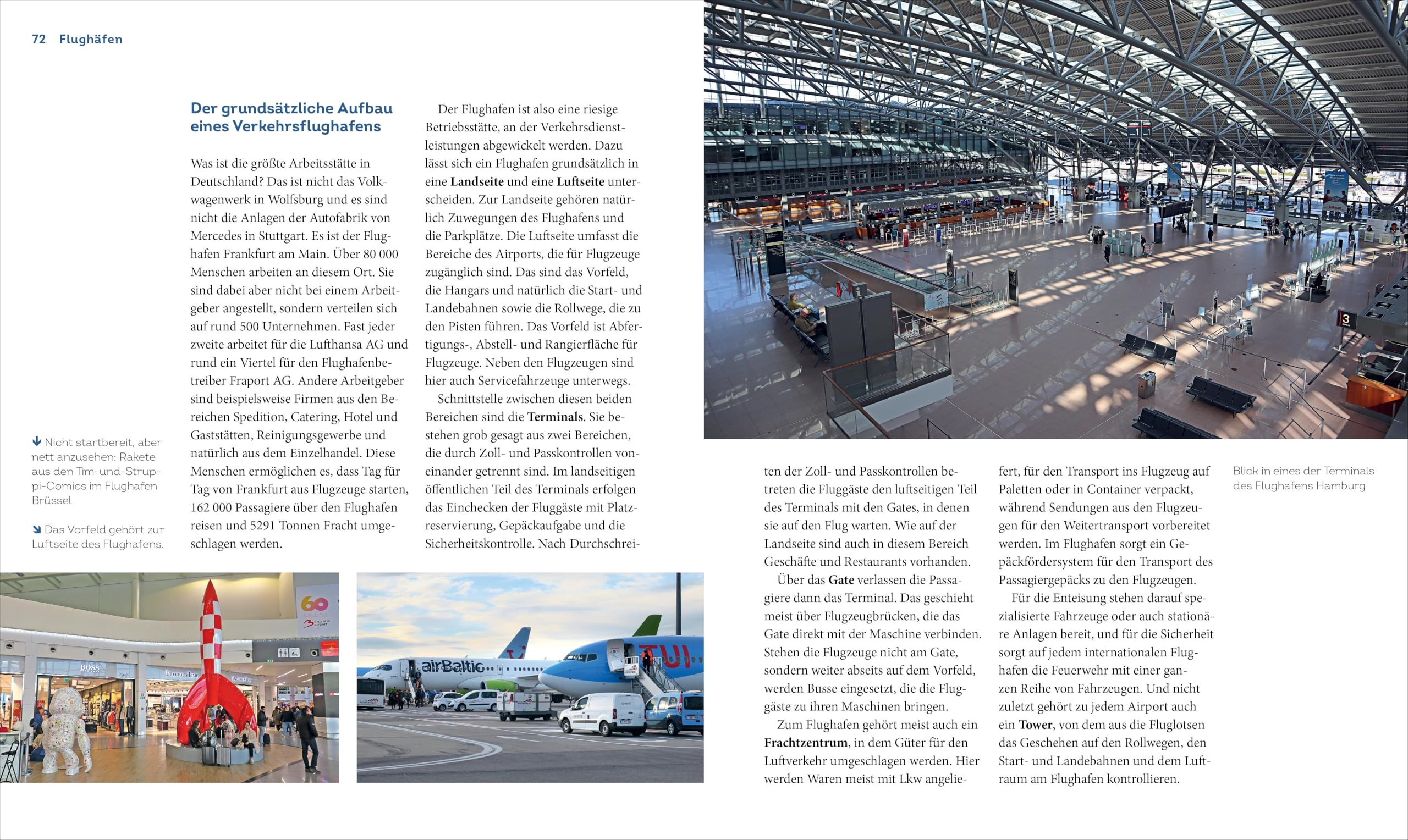 Das große Buch der Luftfahrt: Alles, was man über das Fliegen wissen muss – von der Technik der Flugzeuge bis zum Logistik-Wunderwerk Flughafen