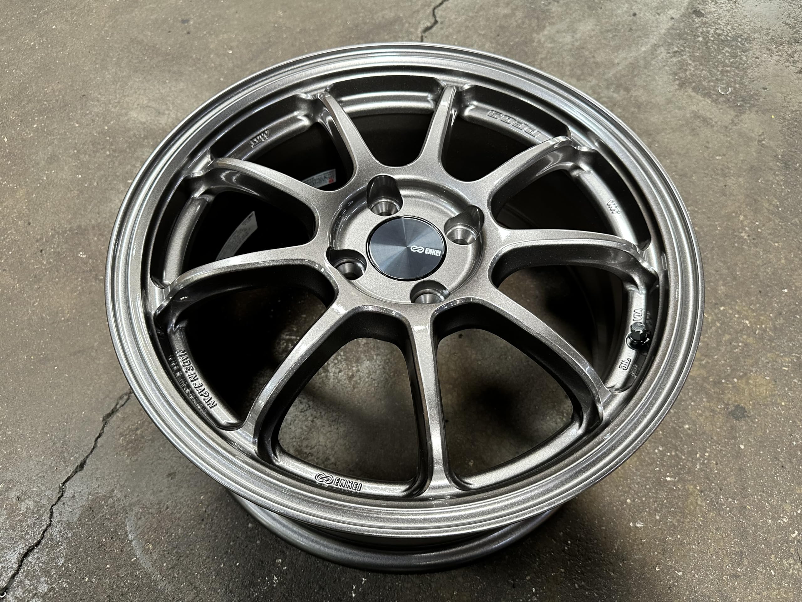 Amazon.com: New 16x7J Enkei PF09 Flow Formed Wheel, PCD 4x100 