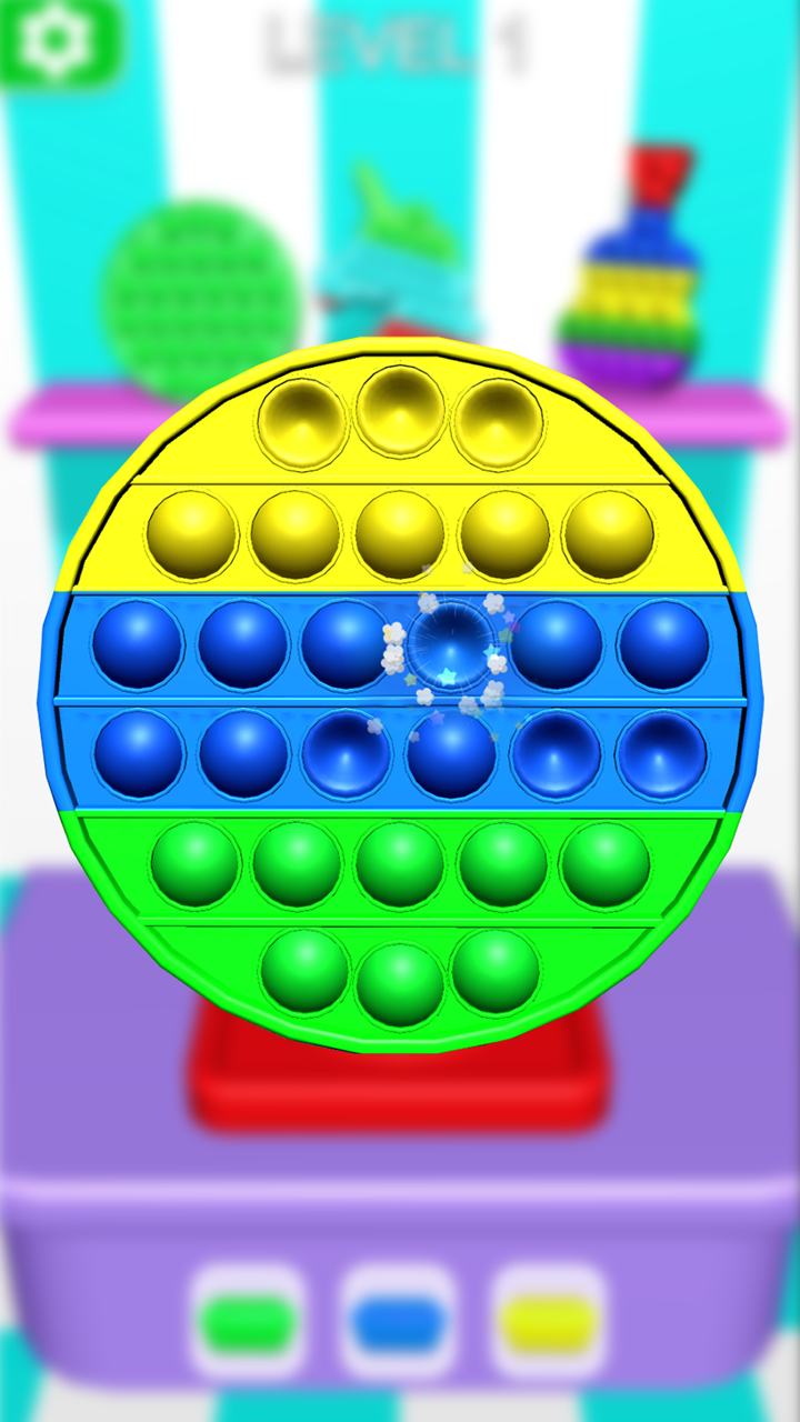 Pop It Fidget toys Maker 3D Antistress Calming Relaxing Toys Bubble