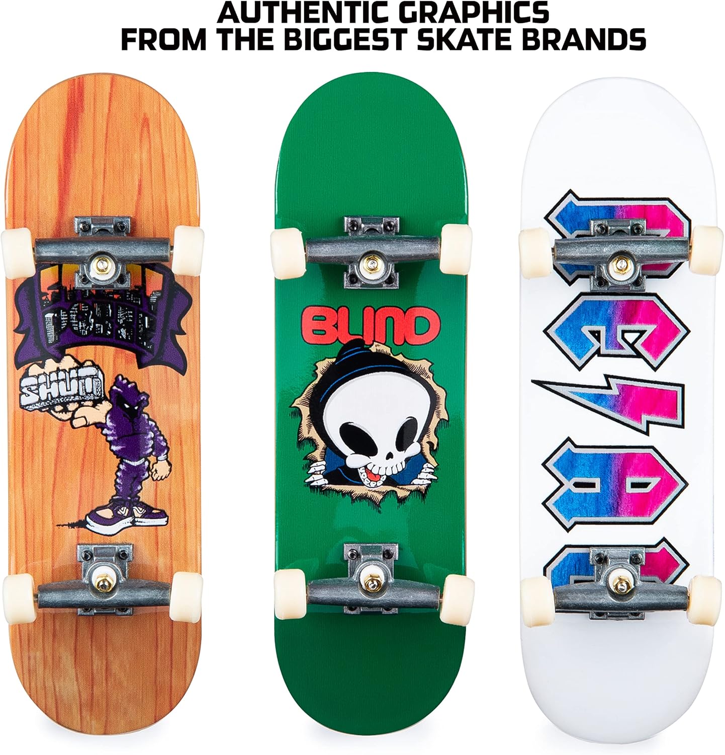 TECH DECK, Ultimate Street Spots Pack with 3 Fully Assembled Exclusive Boards Toys, Coast to Coast Edition