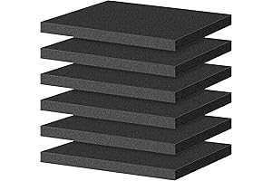 ToLanbbt Black Polyurethane Foam Sheets