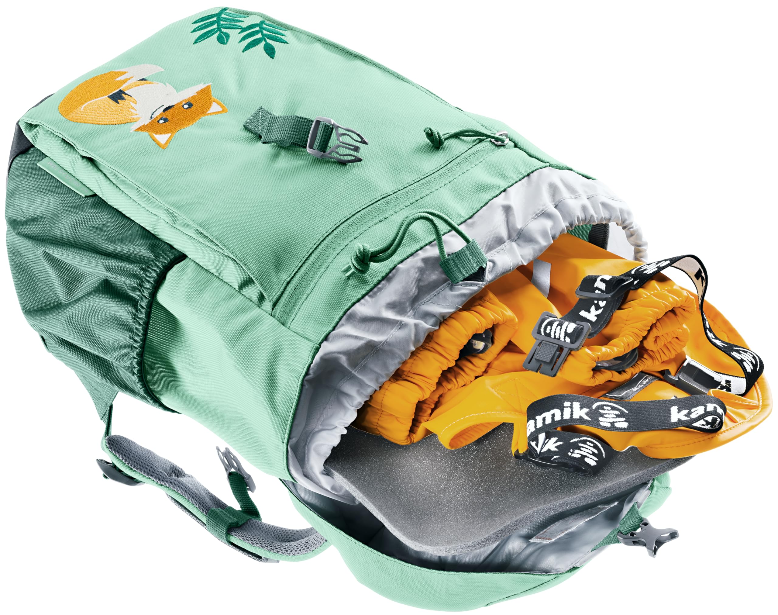 deuter Plecak dziecięcy Waldfuchs, unisex, 14 l, miętowy, Spearmint-seagreen, 14 Long