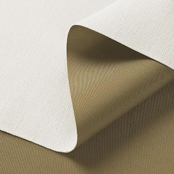Waterproof Canvas Fabric by The Yard 150D Upholstery Fabric 58x180in Khaki | Soft Outdoor Polyester Material Water Resistant for Chair Patio Cushion Bag Furniture Cover Repair Sewing DIY Project