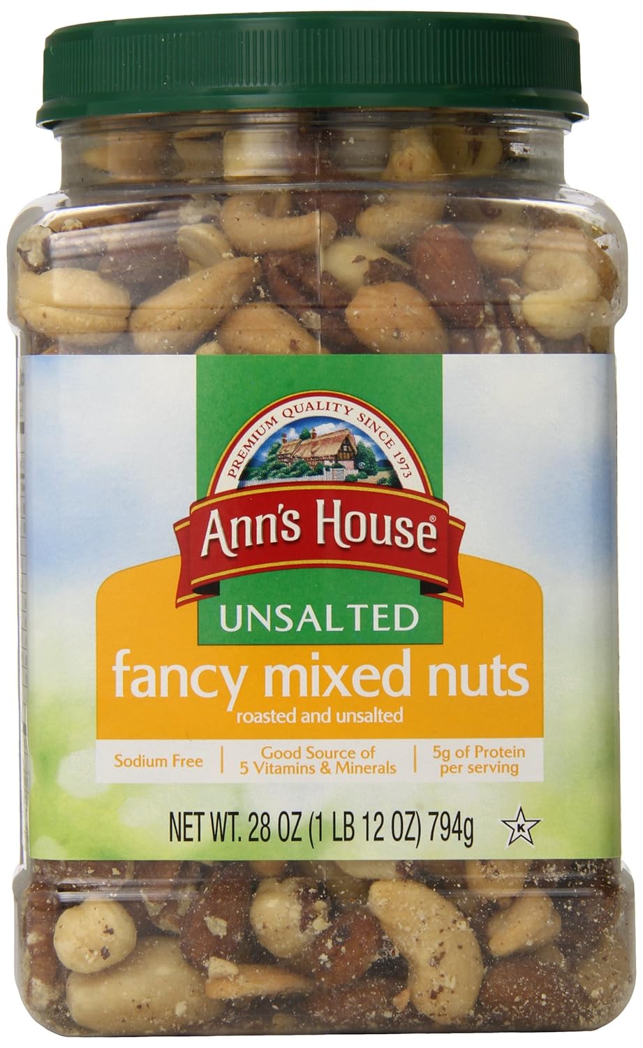 Ann's House Of Nuts Fancy Mixed Nuts Roasted and Unsalted