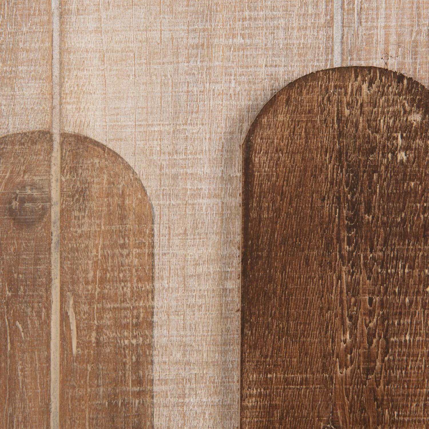 Creative Co-Op Wood Framed Wall Décor with Raised Paddles