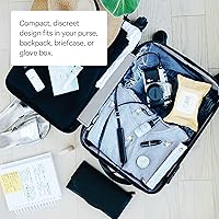 Vista 6 de Brondell GoSpa - Bidé portátil avanzado para viajes – Sistema de boquilla emergente – Bidé compacto de alta calidad con bolsa de viaje discreta
