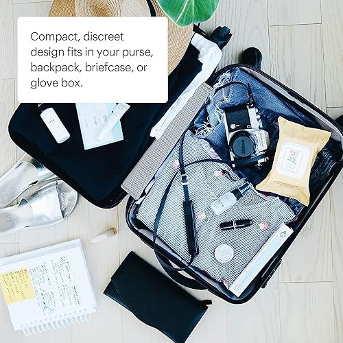 Miniatura 6 de Brondell GoSpa - Bidé portátil avanzado para viajes – Sistema de boquilla emergente – Bidé compacto de alta calidad con bolsa de viaje discreta