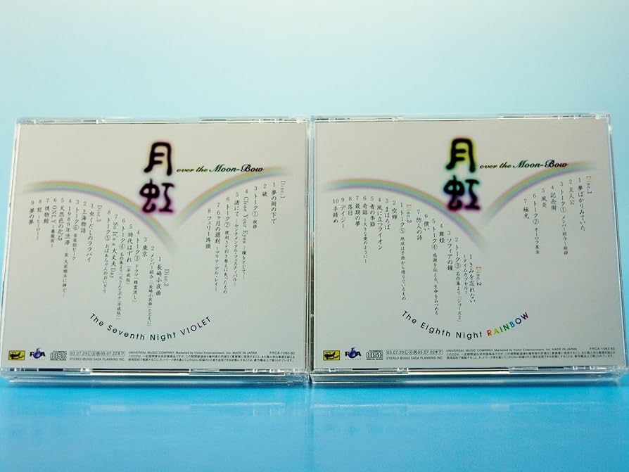 期間限定　さだまさし月虹　30周年記念　DVD全８巻/ 全16枚(付録1〜3揃) さだまさしデビュー30周年記念コンサートDVD-BOX 「月虹」全8巻