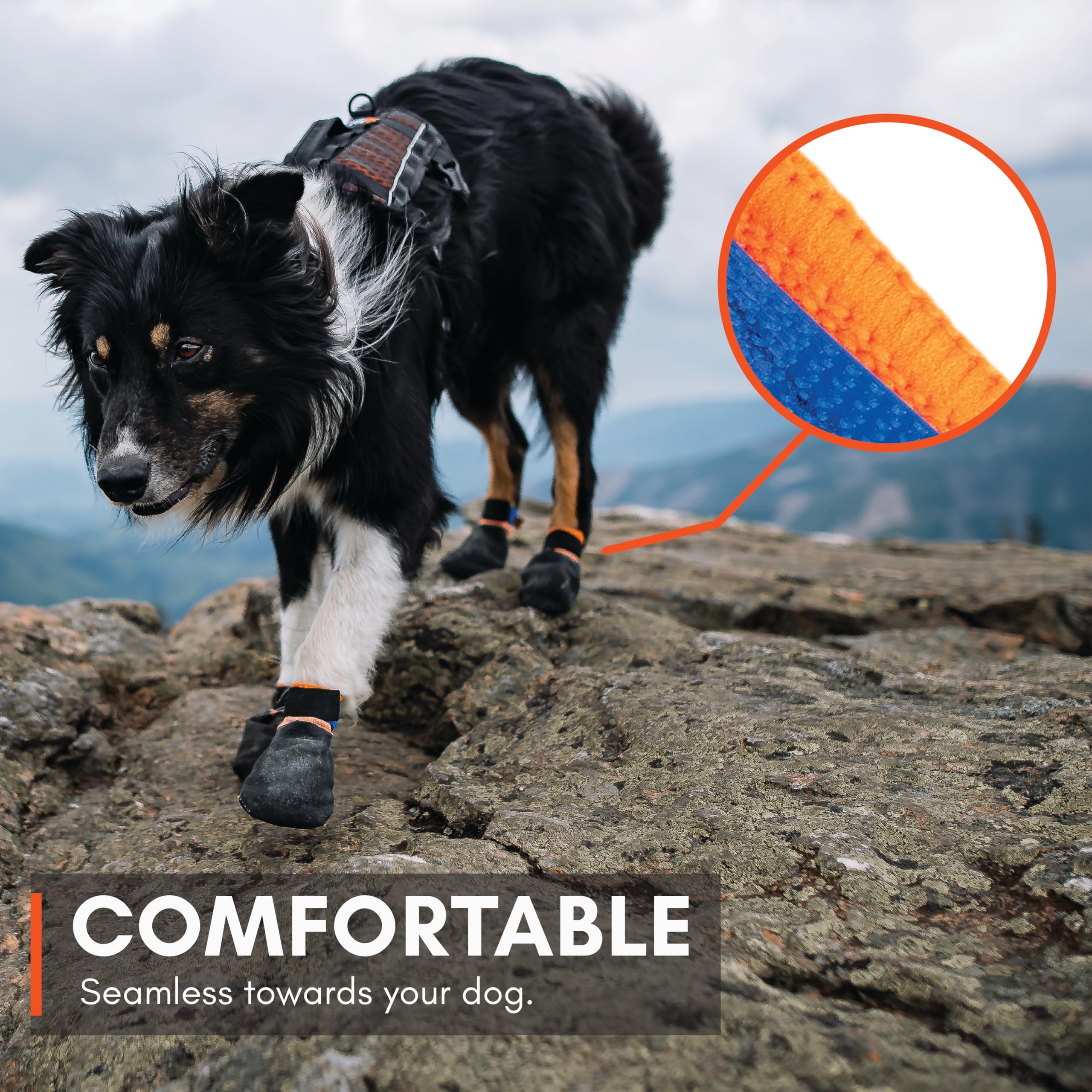 Non-stop dogwear Protector Bootie (czarny, S)
