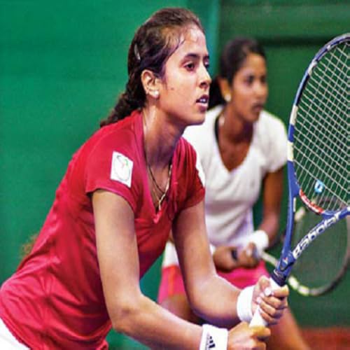 Junior Women Game finisher in Tennis