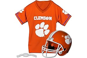 Franklin Kids Clemson Tigers Football Helmet + Jersey Set