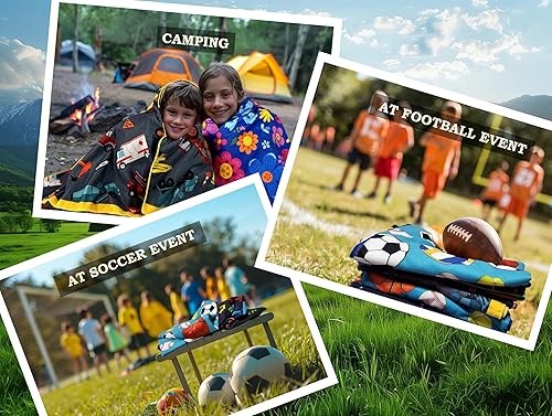 Miniatura 6 de Toalla de playa de microfibra para niños, delgada y grande (30 x 60 pulgadas), dinosaurio, absorbente, de secado rápido, sin arena, ligera, manta