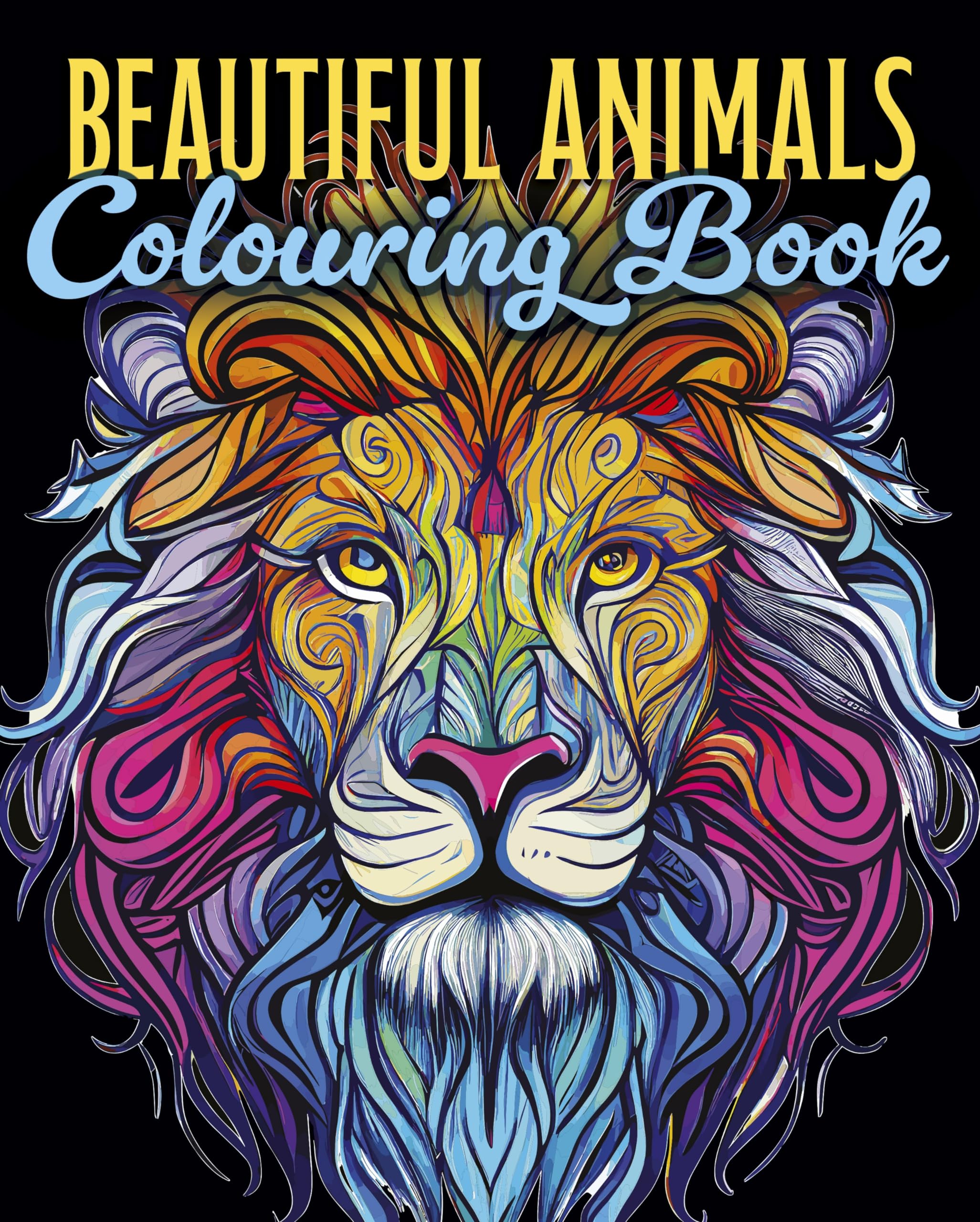 Beautiful Animals Colouring Book (Arcturus Creative Colouring)