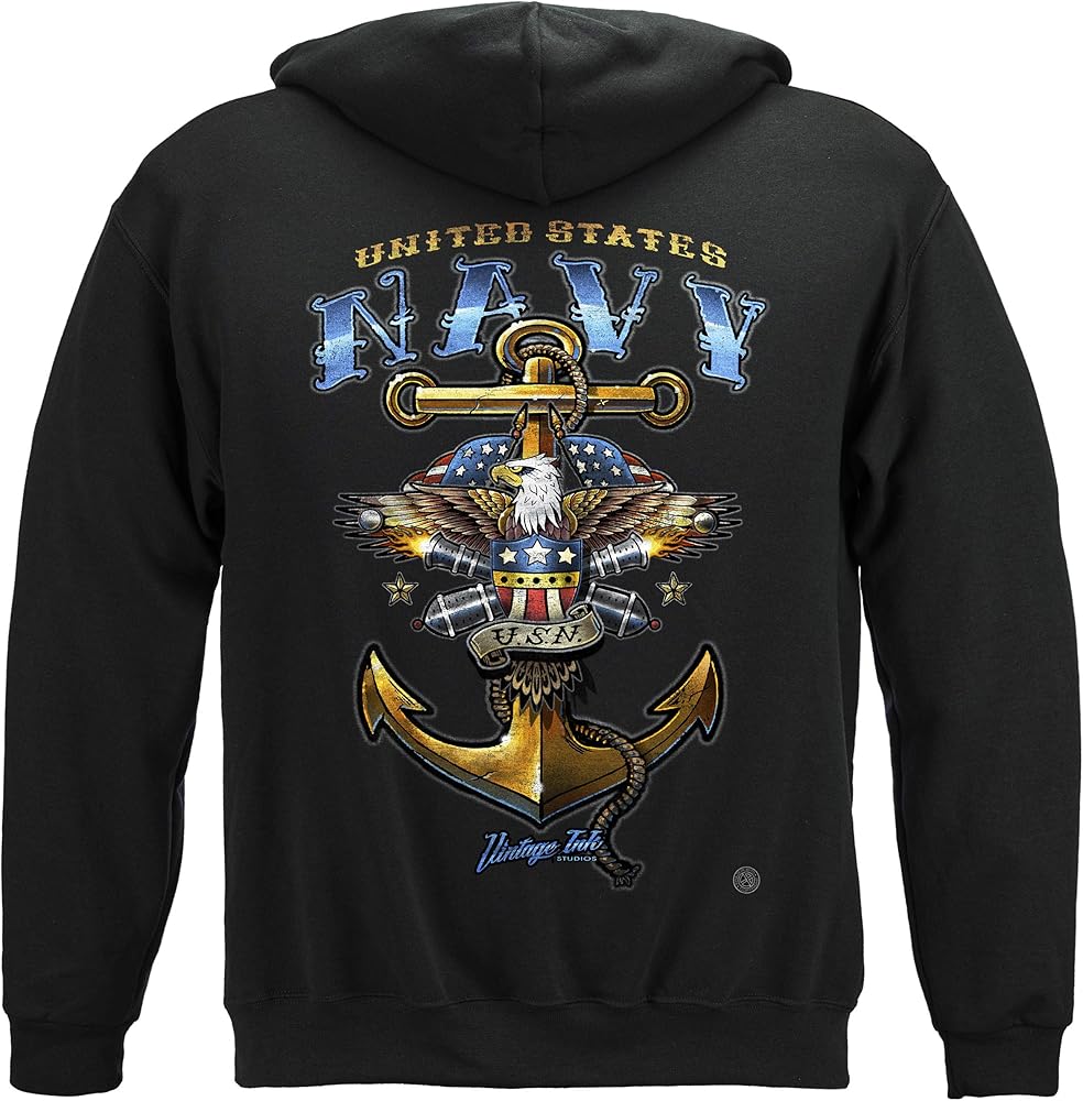 Amazon.com: Erazor Bits Sailors Veterans Hoodies - US Navy Hooded Sweatshirt -Black Small : Clothing, Shoes & Jewelry Amazon.com: Erazor Bits Sailors Veterans Hoodies - US Navy Hooded Sweatshirt -Black Small : Clothing, Shoes & Jewelry