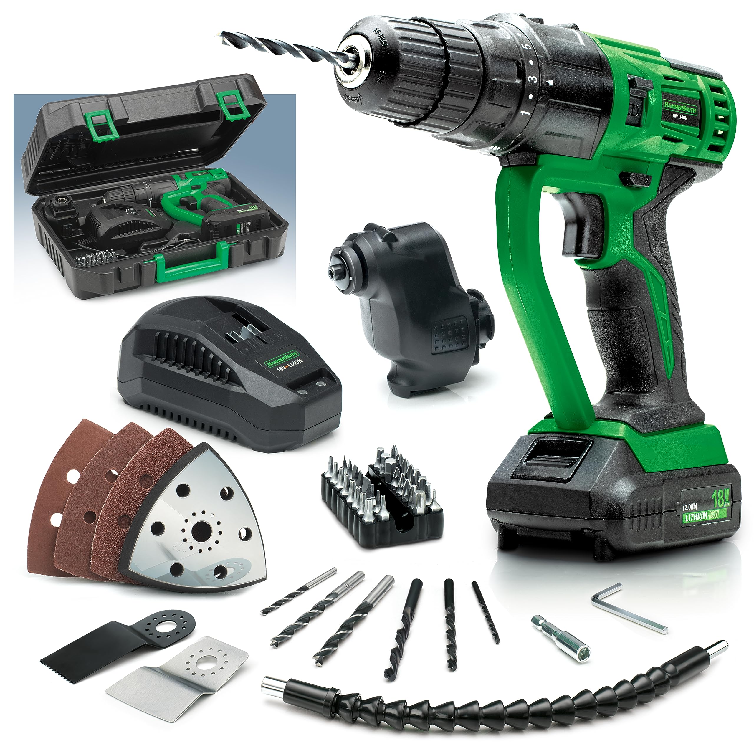 HERRAMIENTA "7 EN 1" MULTITOOL Galería del Coleccionista 58 piezas y Maletín-Organizador Cabezales intercambiables Sin cable Máxima autonomía Prestaciones profesionales Fácil de usar