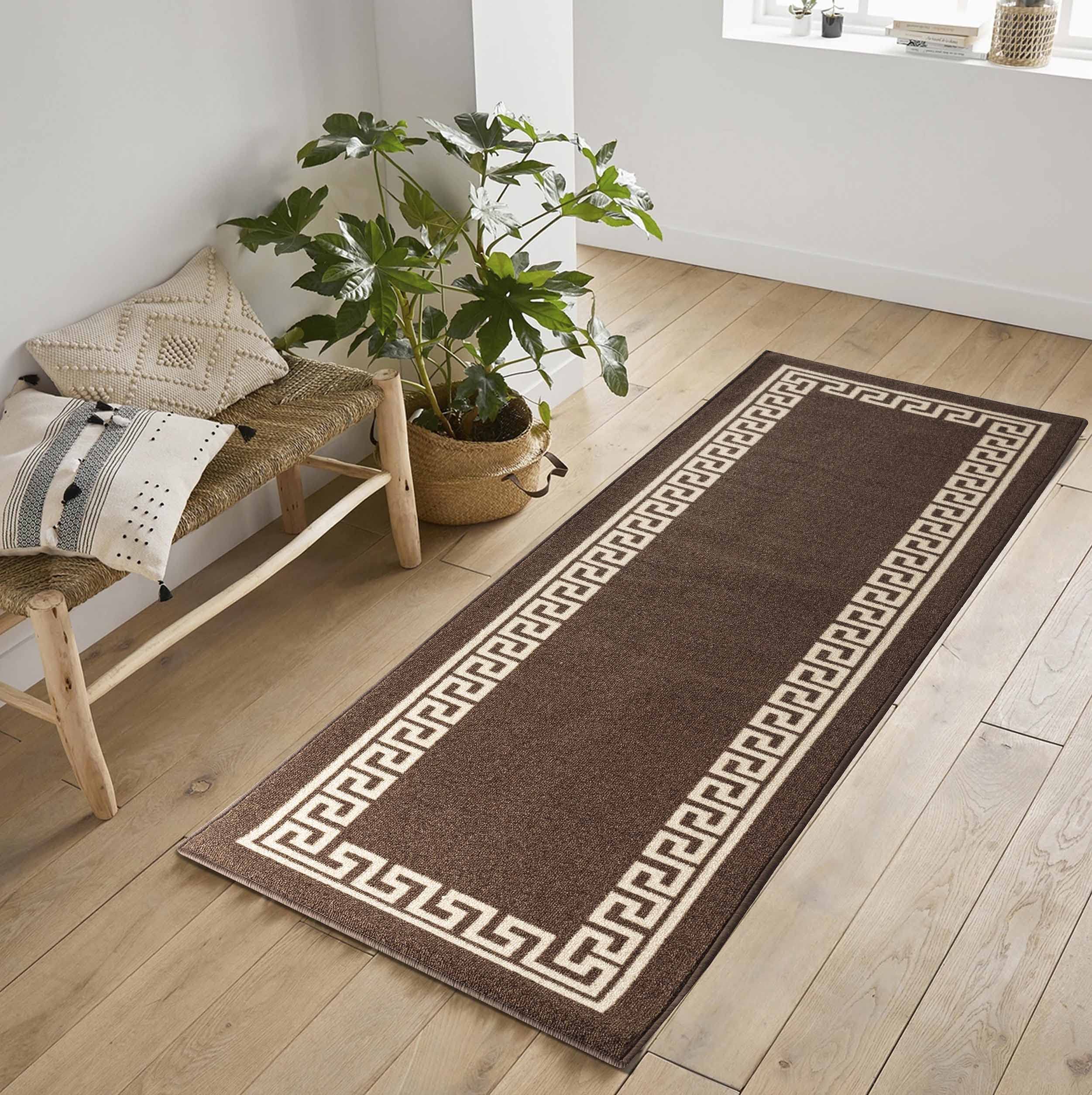 Washable Door Mat Kitchen Mats Non Slip Geometrical Design Hall Runner- Indoor Door Mat - Hallway-Passage Corridor Doormats - Floor Mat — view 113