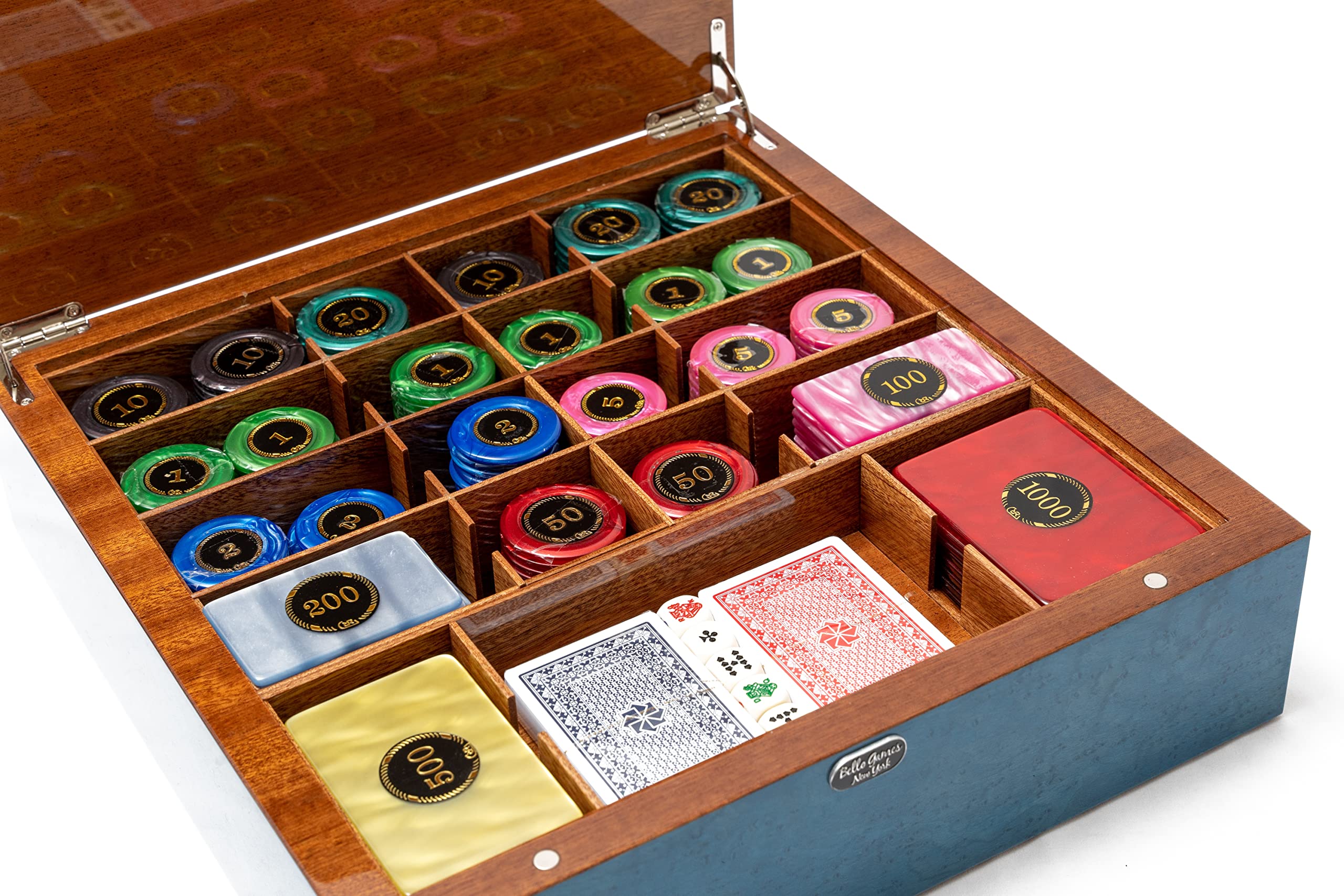Amazon | Bello Games Collezioni - Via Padova 高級ポーカーチップ 