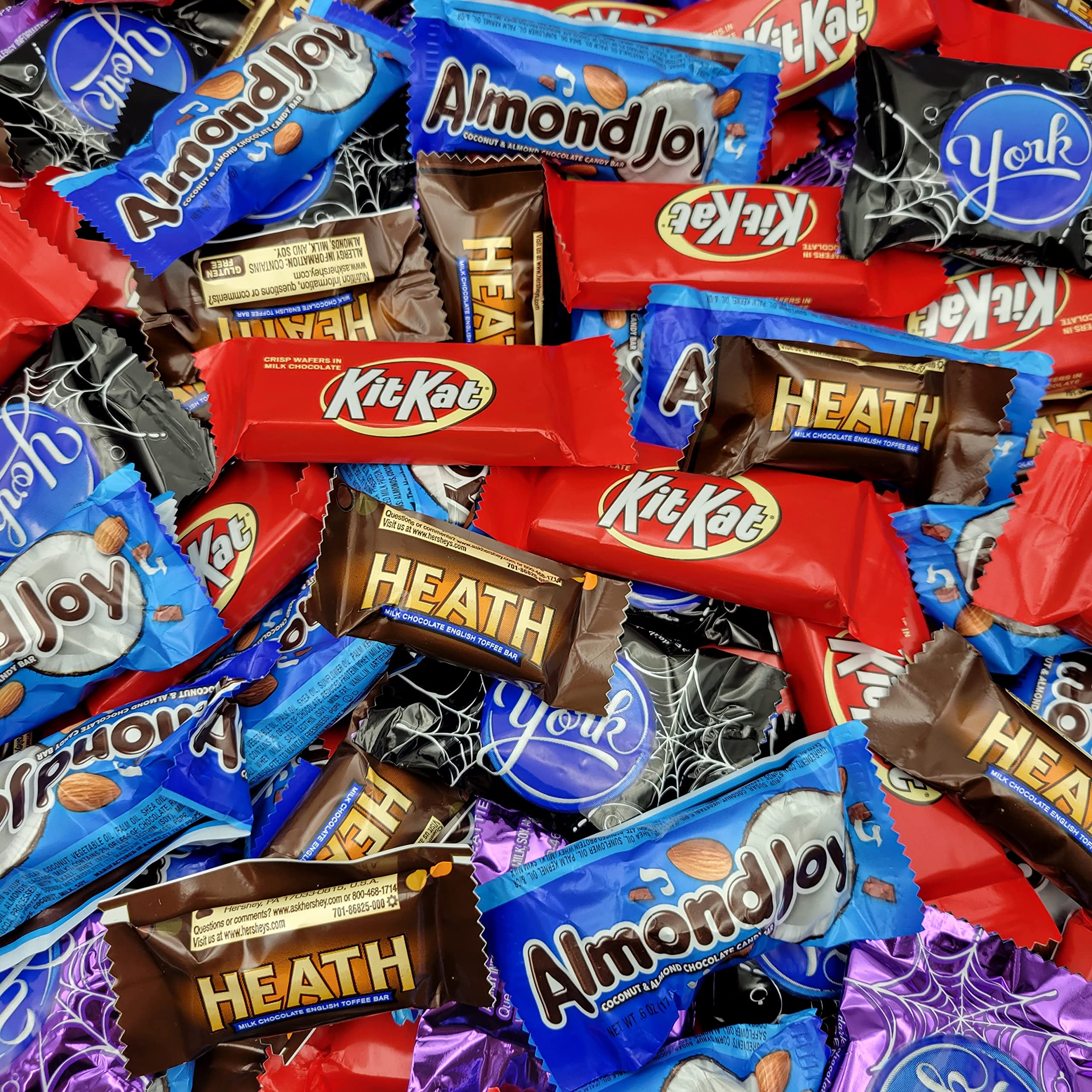 Buy Hershey’s Milk and Dark Chocolate Assortment Snack Size Candy Kit