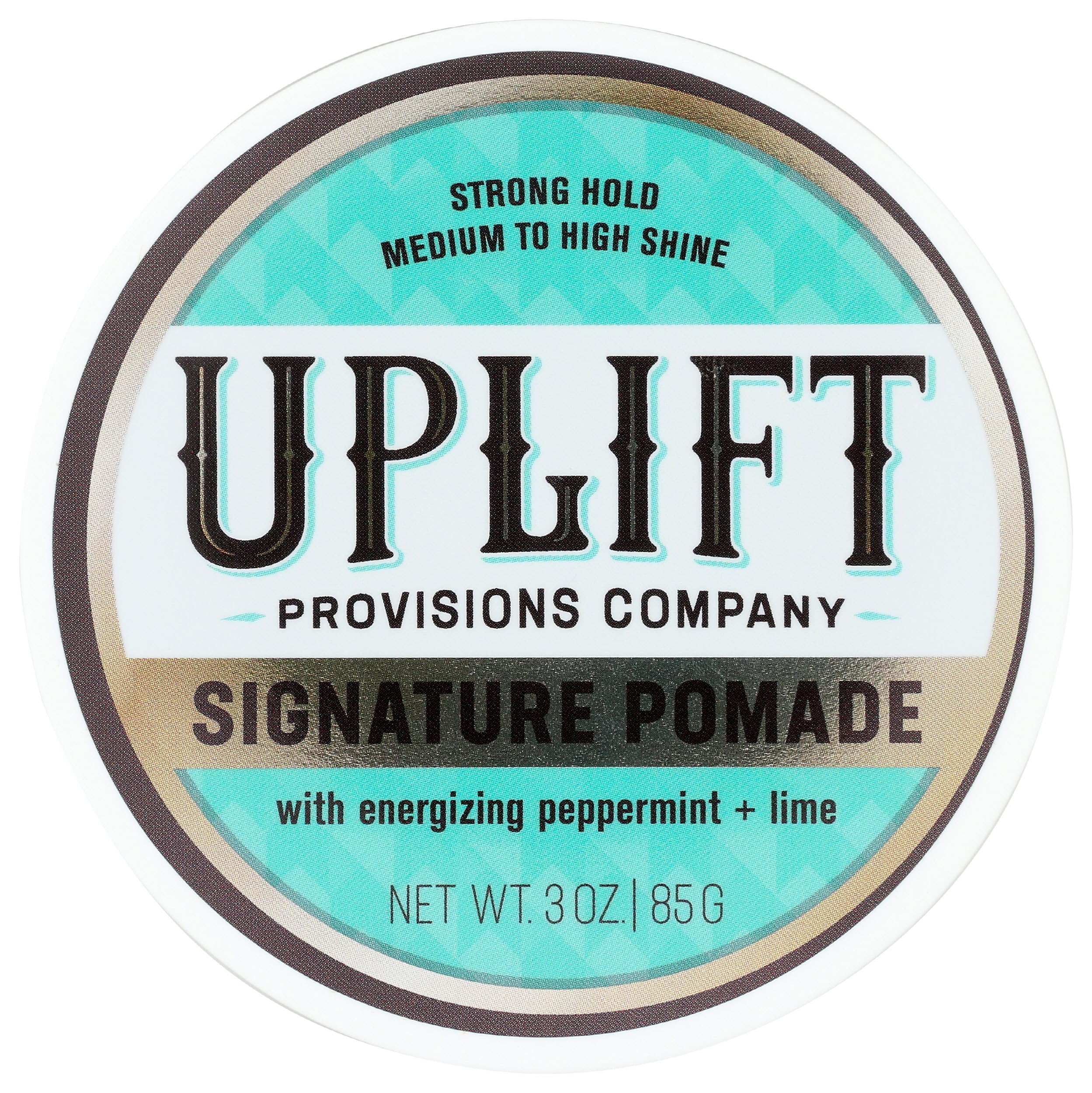 - Uplift Provisions Company Signature Pomade for Bold Hair Styles That Last - Strong Hold, High Shine, Effortless Wash-Out, Unisex Appeal, 3 oz.