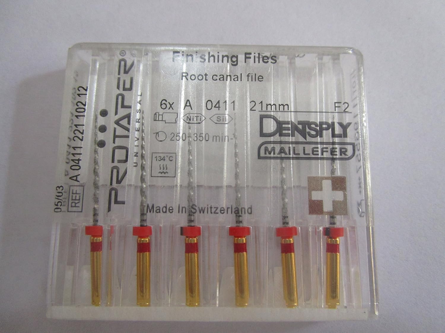 Dentsply Protaper Rotary Riffile pack F2 21MM : Amazon.in: Industrial ...