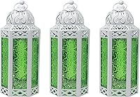 Vista 98 de VELA LANTERNS Farol portavelas decorativo, marroquí, gótico, morado, de 10.5 pulgadas, para mesa o colgar, decoración de Ramadán, decoración