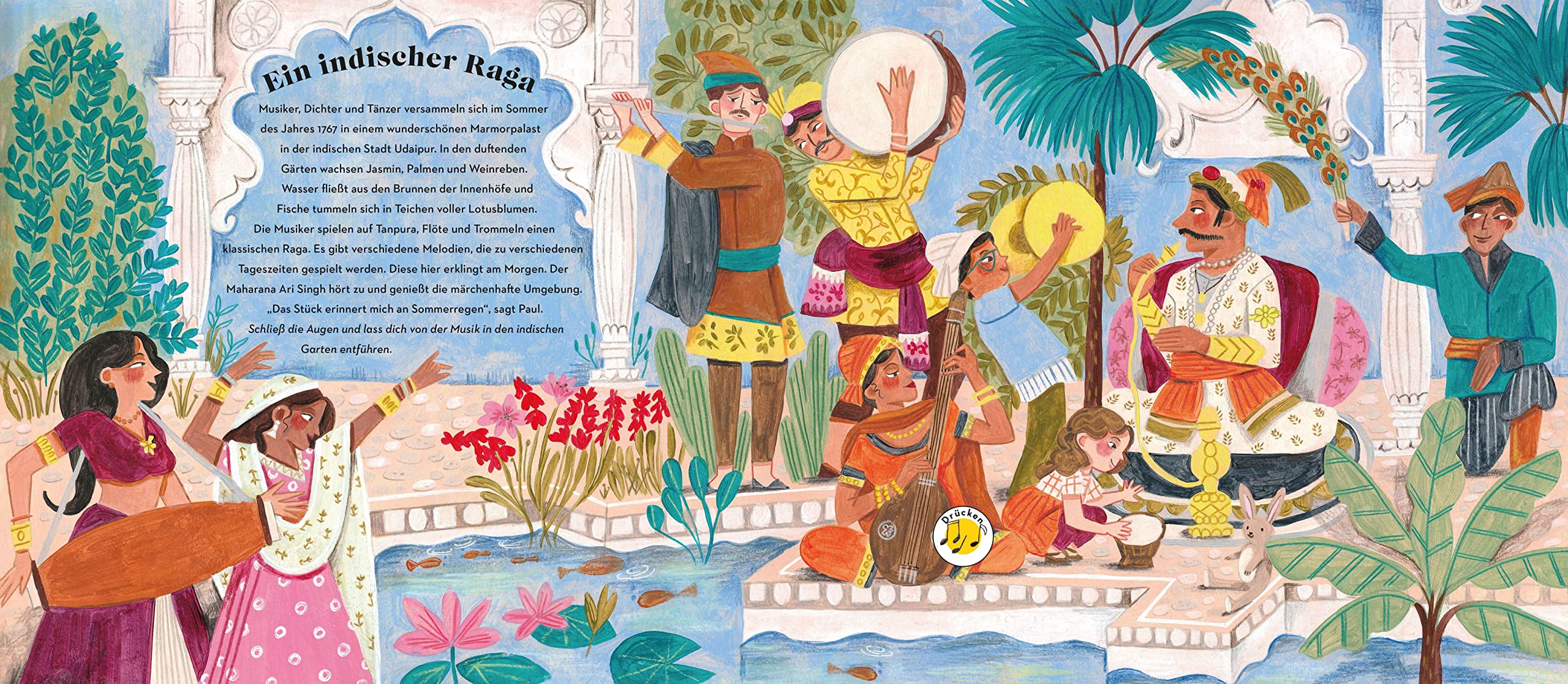 Die Welt der Musik: Eine Reise durch die Musikgeschichte. Ein Sound-Buch zum Hören mit 10 Soundmodulen; Ein Sachbilderbuch für Kinder ab 6 Jahren: 9