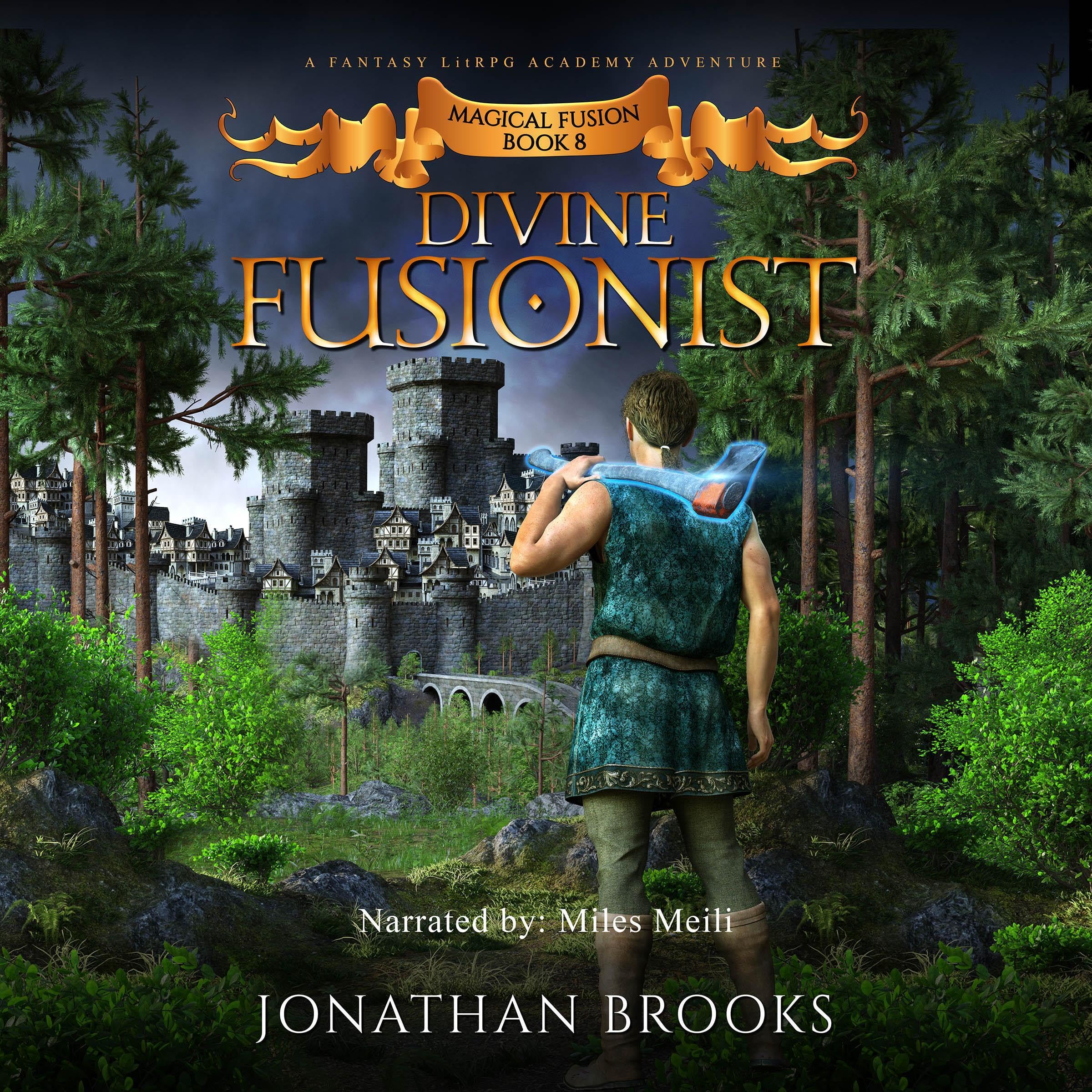Cover art for Divine Fusionist: A Fantasy LitRPG Academy Adventure
