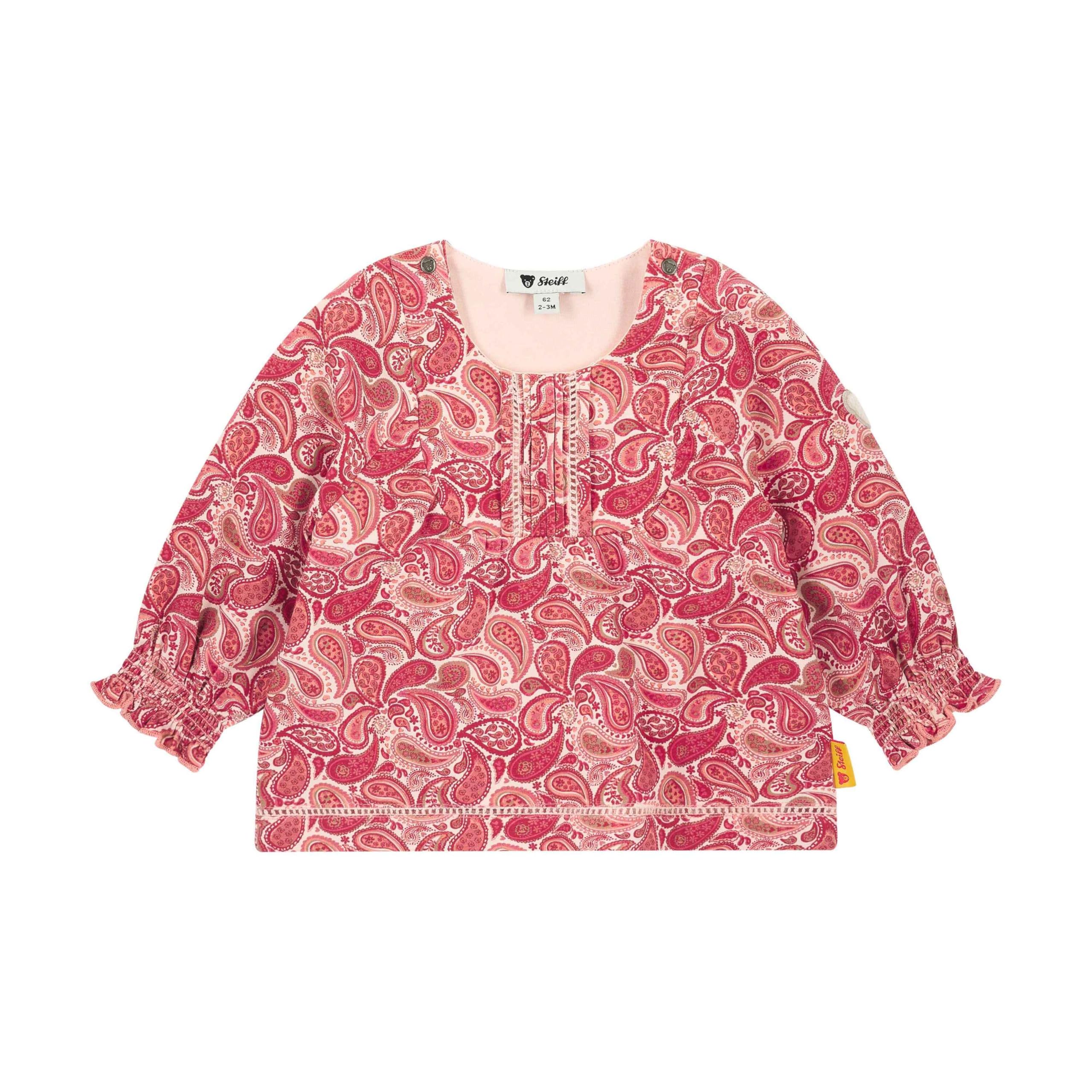 Steiff Bluse Langarm Camicia da Donna Bimba 0-24