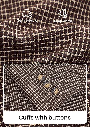 PRETTYGARDEN Fall Plaid Blazers for Women Business Casual