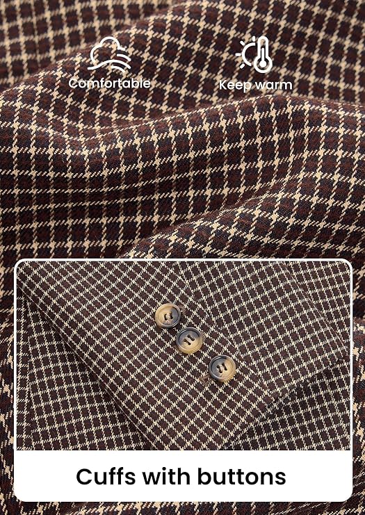 PRETTYGARDEN Fall Plaid Blazers for Women Business Casual