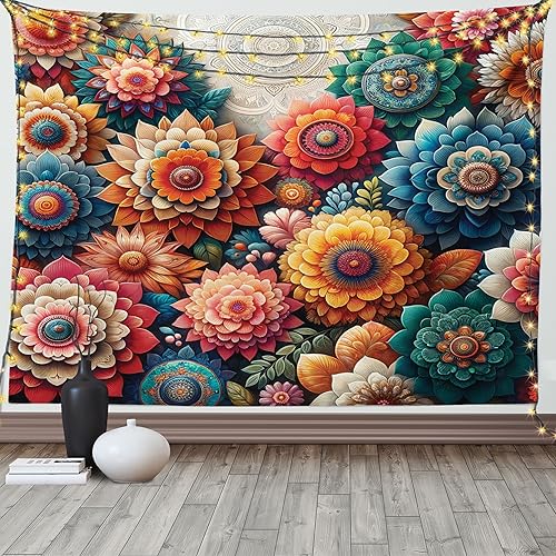 Miniatura 463 de Ambesonne Tapiz gótico, patio con hiedra encantada en la puerta antigua al bosque, colgante de pared ancho para dormitorio, sala de estar, 2-Verde