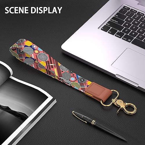 Miniatura 4 de Llavero con correa de muñeca, llavero para mujeres y hombres, bonitos cordones para llaveros.