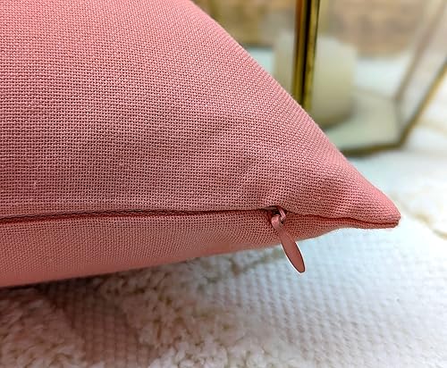 Miniatura 6 de Craftbot Fundas de almohada decorativas 100% algodón (sólidas), color gris claro, 16 x 16 pulgadas, paquete de 2 unidades, sin relleno