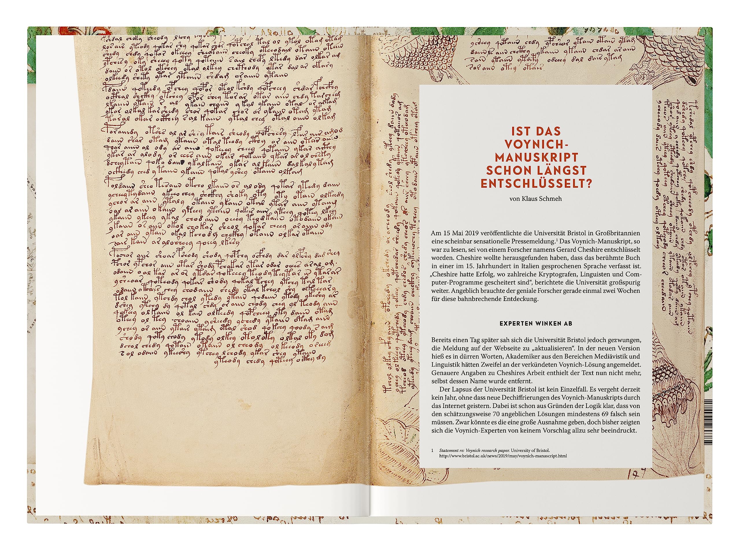 Das Voynich Manuskript: Gesamtdarstellung aller Tafeln der geheimnisvollen illuminierten Handschrift