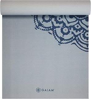 Gaiam Premium 6mm Yoga Mat – Indigo Fade