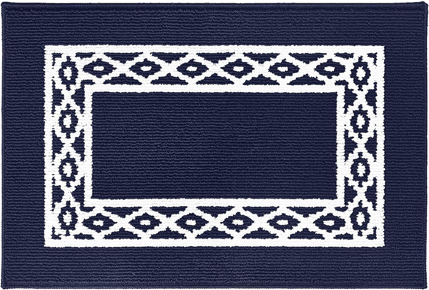 Premium Quality Polypropylene Indoor Door Mat - Beautiful Design with Non-Slip Backing, Washable & Low Profile Doormat - Ideal for Entryway Doors, Foyer, and Mudroom (24" x 36")