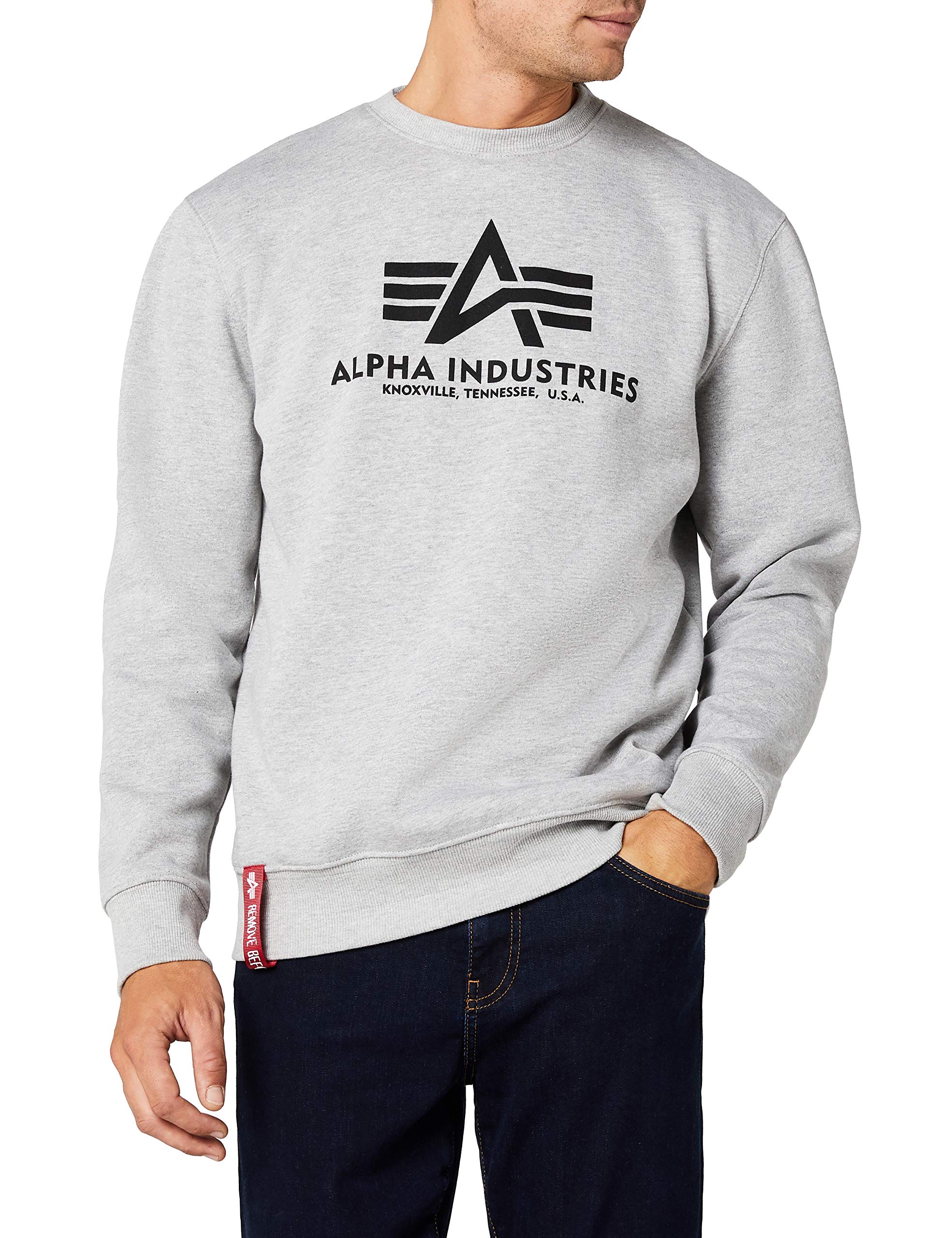 ALPHA INDUSTRIESMen's Basic Sports Hoodie, Opaque